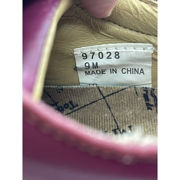 Footjoy LoPro Women's Maroon Red Leather Lace Up Golf Shoes Cleats US 9M 97028 - Picture 10 of 10